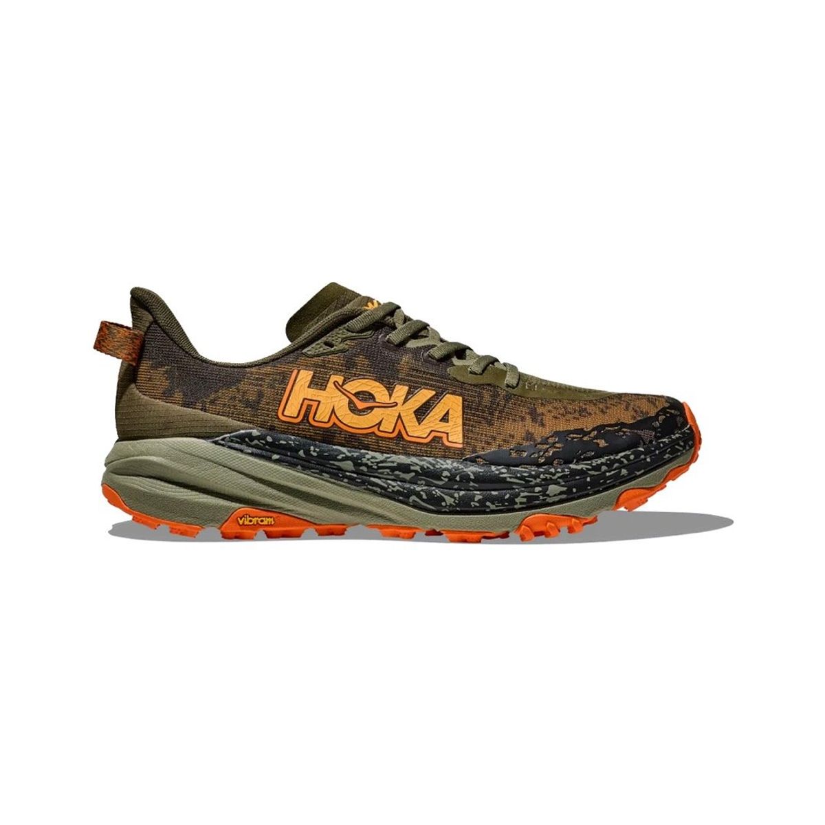 HOKA - Zapatillas Hombre Outdoor Hoka Speedgoat 6 Olive/Squash