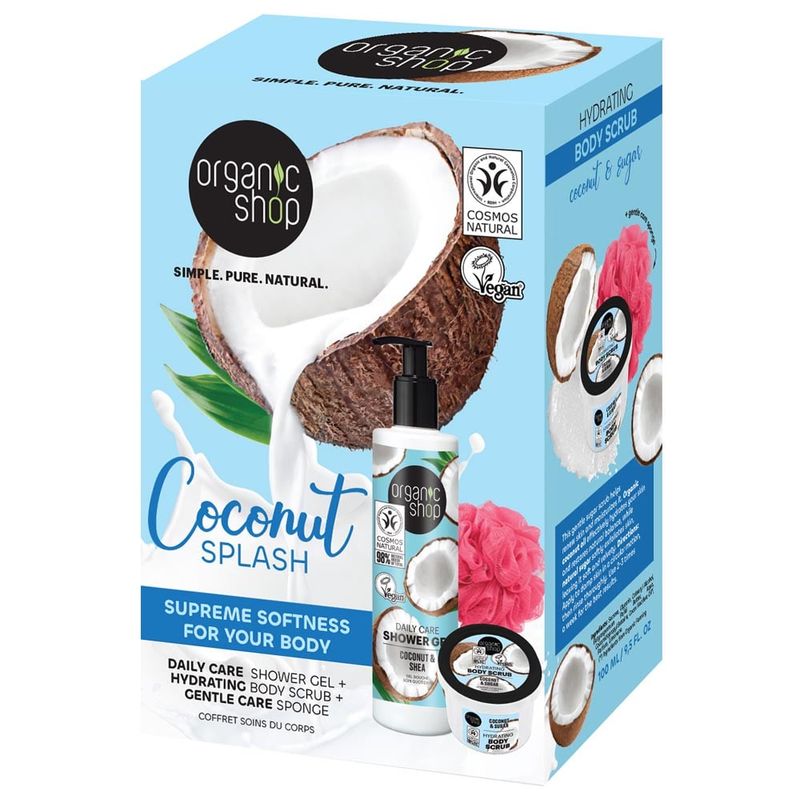 ORGANIC SHOP - Set Corporal Coconut Splash