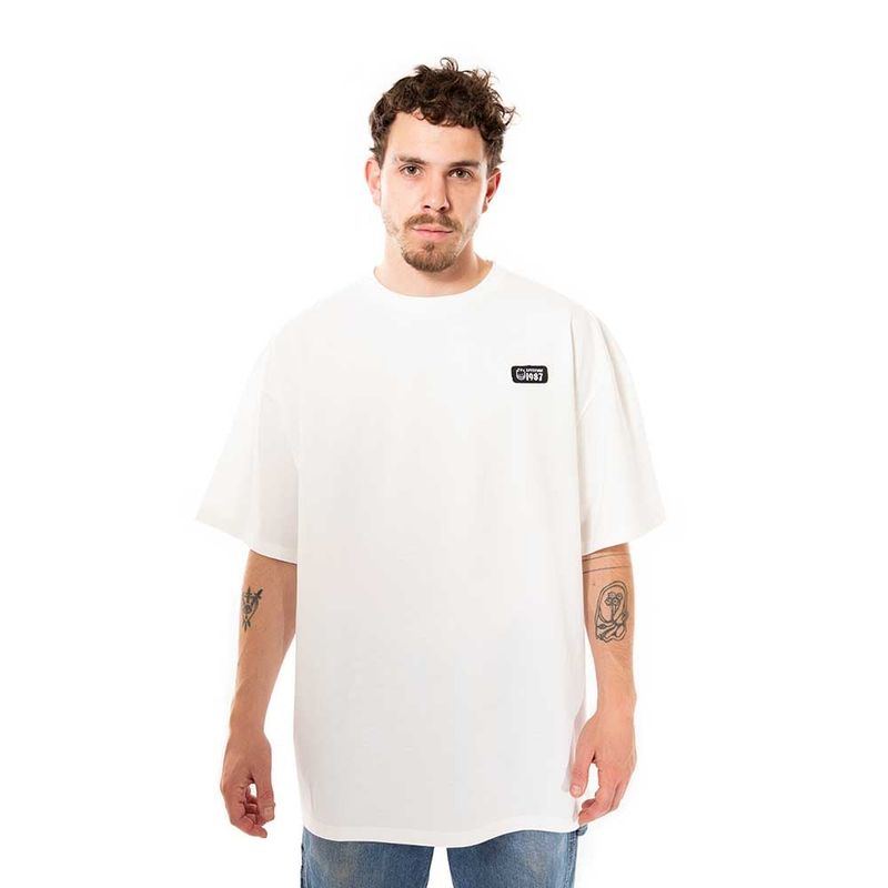 SPITFIRE - Polera Manga Corta Blanco Genderless V2 Spitfire