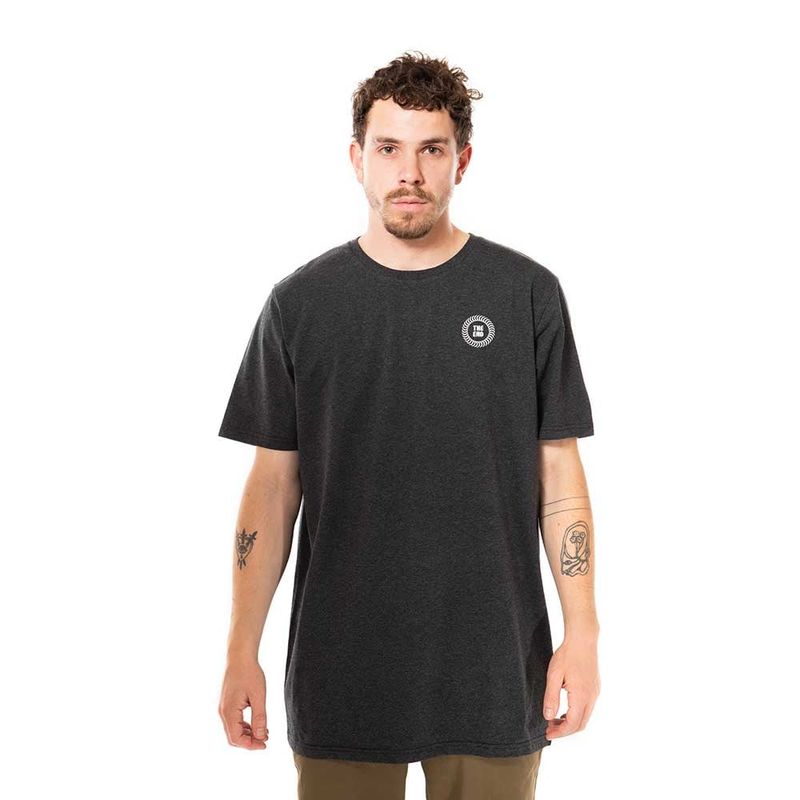 SPITFIRE - Polera Manga Corta Gris Oscuro The End Spitfire