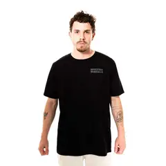 SPITFIRE - Polera Manga Corta Negro Wheels