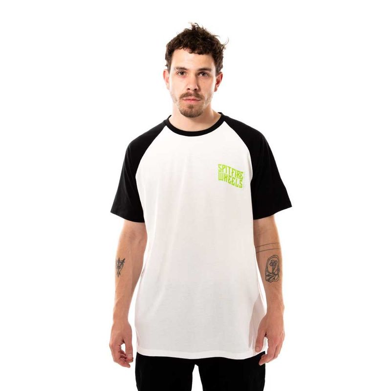 SPITFIRE - Polera Manga Corta Blanco Spitfire