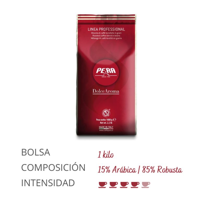CAFFE PERA - CAFÉ EN GRANO DOLCE AROMA