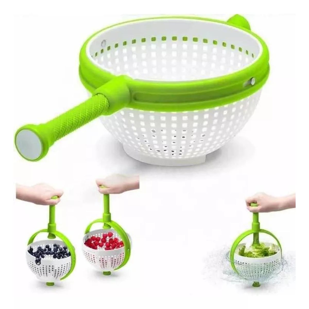 GENERICO - Secador De Verdura  Ideal Para Tus Ensaladas Frescas