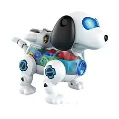 GENERICO - Juguete Para Niños Perro Robot Con Luz Y Sonido