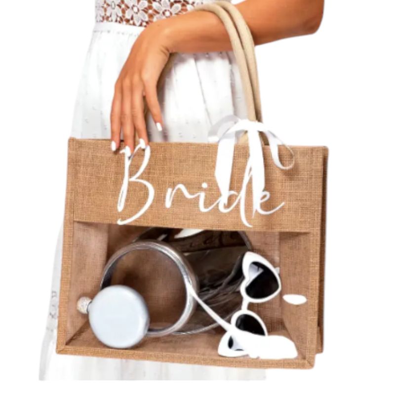 GENERICO - Bolso Bride playa pañuelo - novia matrimonio