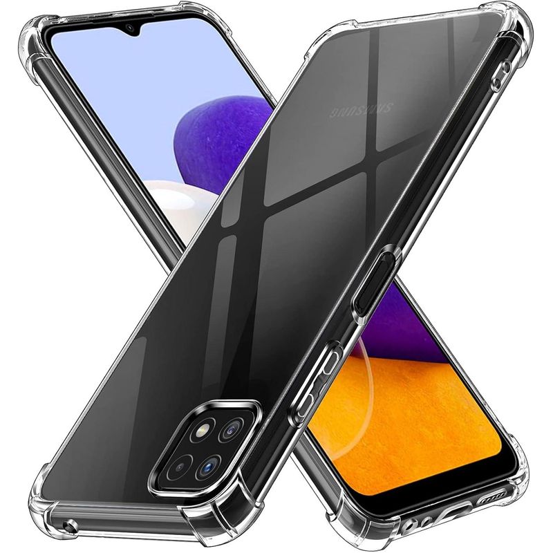 GENERICO - Carcasa  Antishock Transparente Para Samsung Galaxy A22 5g
