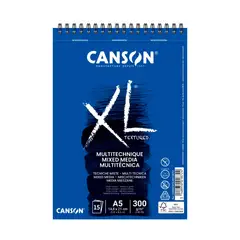 CANSON - XL Croquera Mix Media A5 300 grs 15Hjs