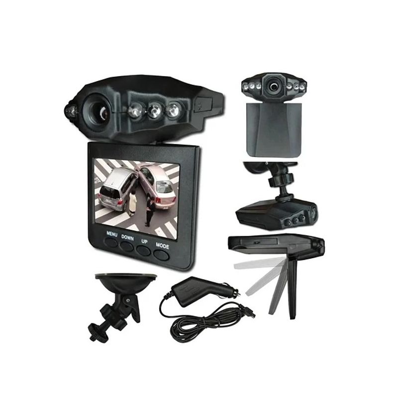 GENERICO - Cámara Seguridad Auto Pantalla 25in Dvr Full Hd1080