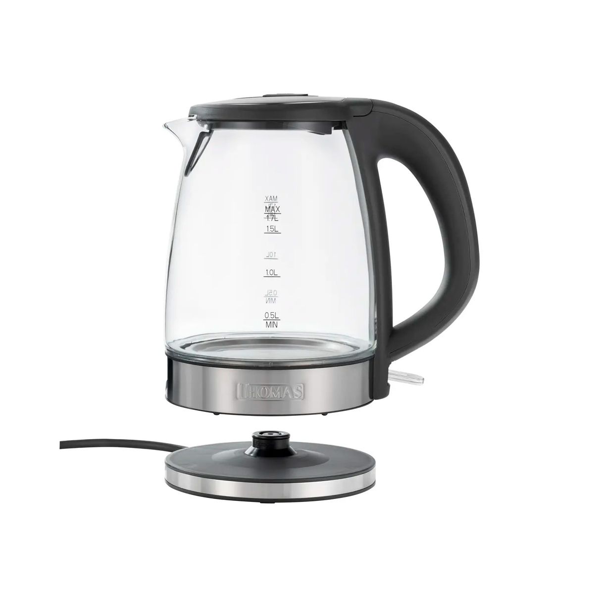 THOMAS - Hervidor Thomas TH-4725V Vidrio Templado 17L 2200W