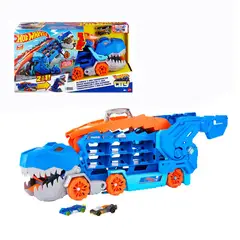 HOT WHEELS - SÚPER REMOLQUE DE T-REX