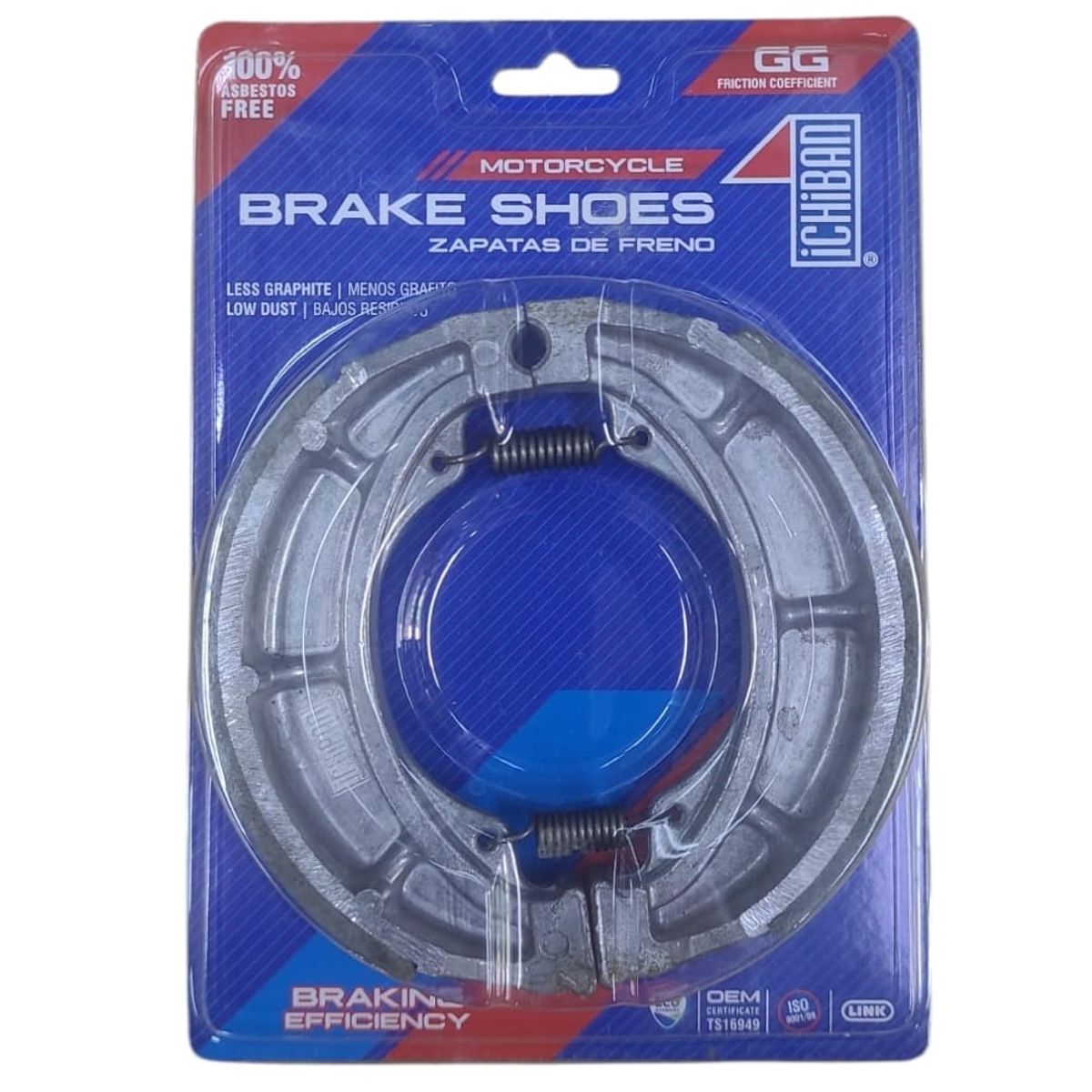 GENERICO - Balatas de freno Bajaj Pulsar NS 125 / NS 135