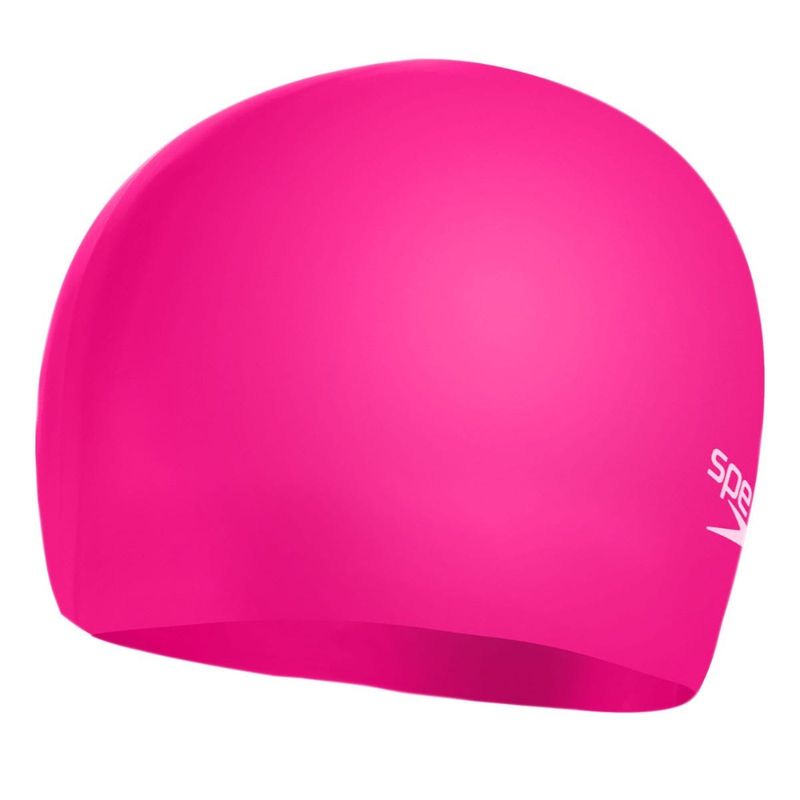 SPEEDO - Gorro Natación Junior Speedo Plain Moulded Rosado