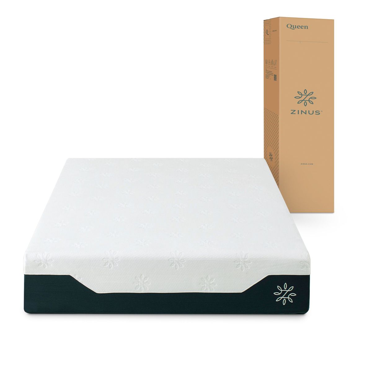 ZINUS - Colchón 2 Plazas Long Híbrido Cooling Gel Zinus 150x200x30cm