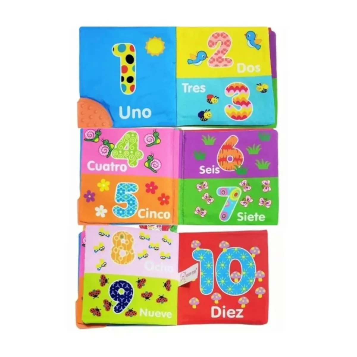 WOODY TOYS - Libros Sensoriales para Bebés Pack 4