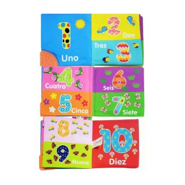 WOODY TOYS - Libros Sensoriales para Bebés Pack 4