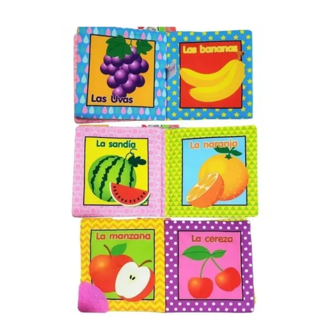 WOODY TOYS - Libros Sensoriales para Bebés Pack 4