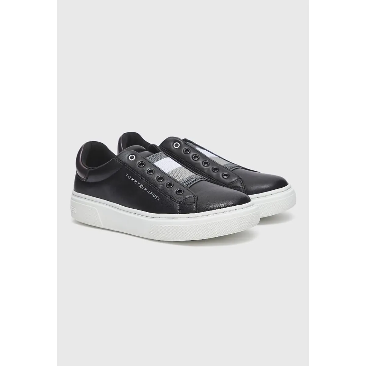 TOMMY HILFIGER - Zapatillas De Niña Con Logo Negro Tommy Hilfiger