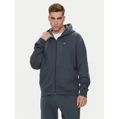 TOMMY HILFIGER - Polerón Con Gorro Y Con Cierre Negro Tommy Jeans