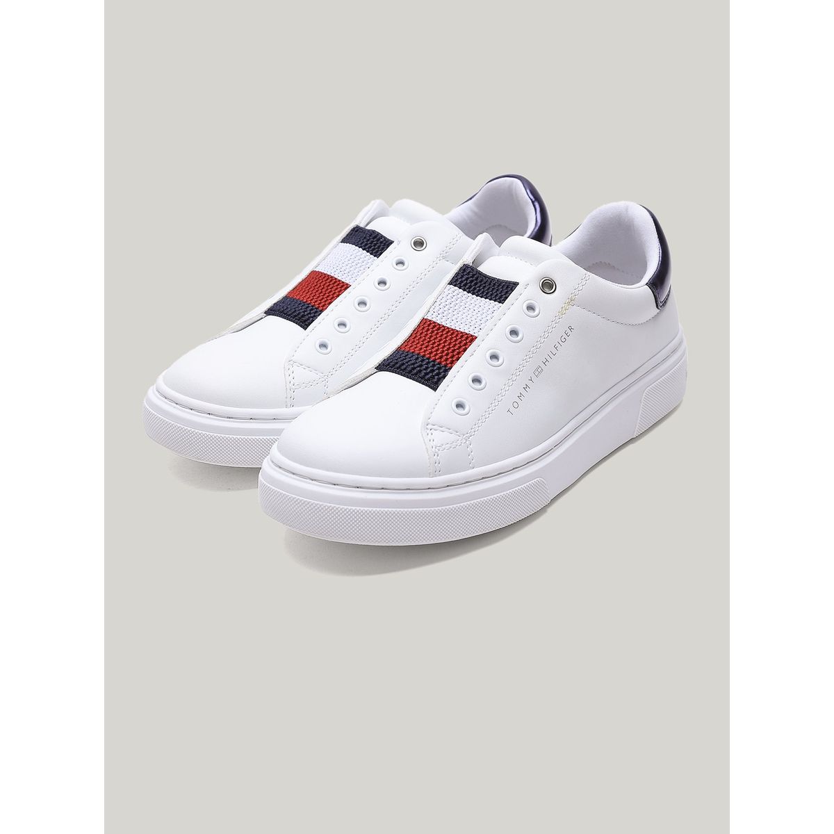 TOMMY HILFIGER - Zapatillas De Niña Con Logo Blanco Tommy Hilfiger