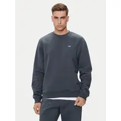 TOMMY HILFIGER - Polerón Cuello Redondo Regular Fit Negro Tommy Jeans