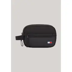 TOMMY HILFIGER - Neceser Essential Con Logo Negro