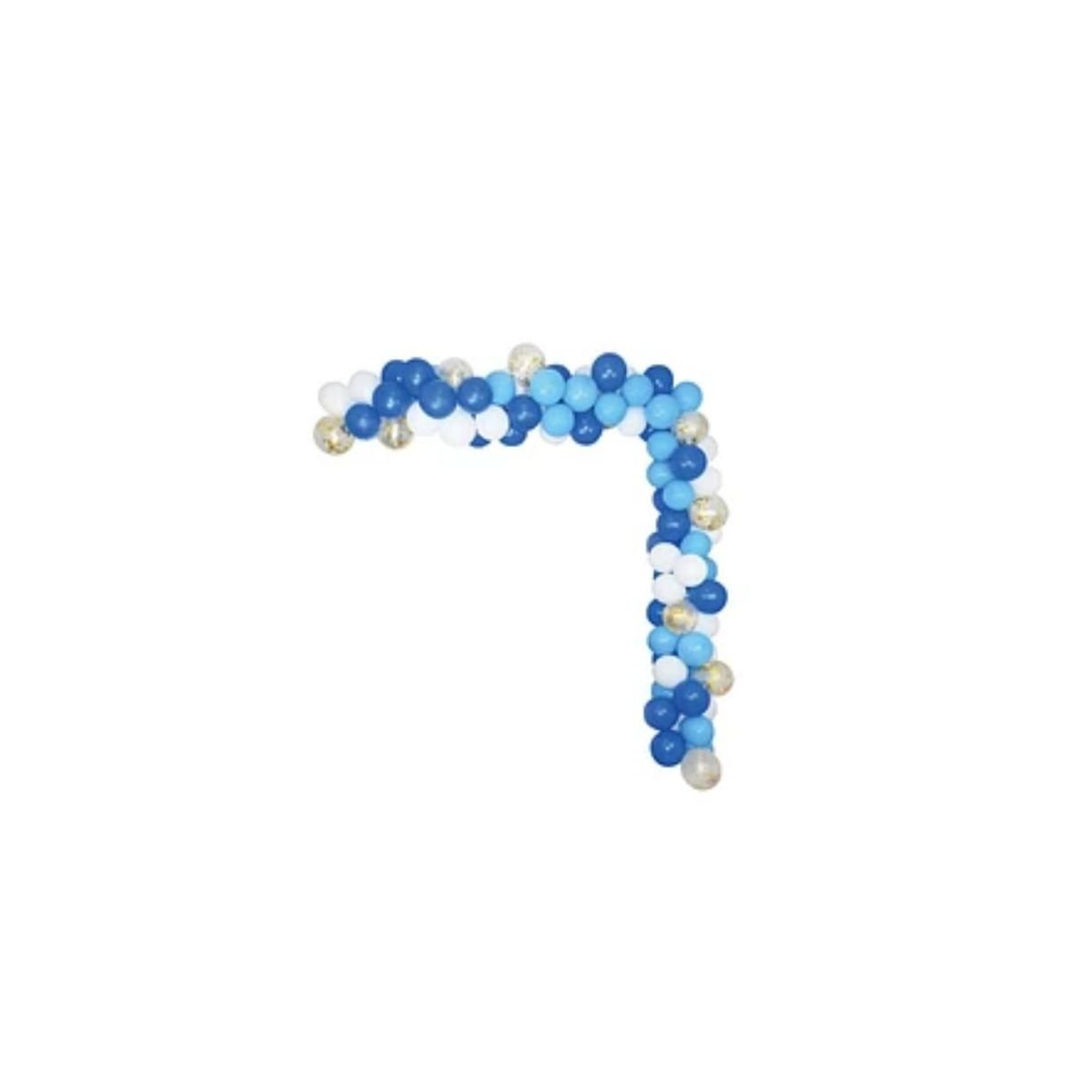 GENERICO - Arco Orgánico De Globos Azul 61pcs