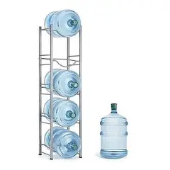 GENERICO - Rack Estante Organizador 5 Botellones Bidones Agua 20 Lts