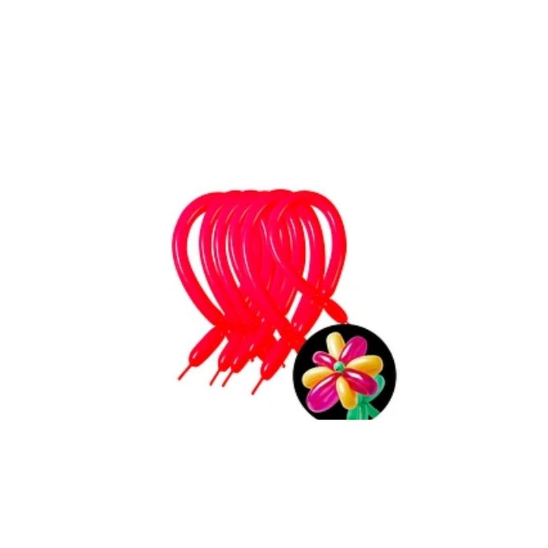 GENERICO - Globos De Latex Largos Rojos 15pcs 30cm