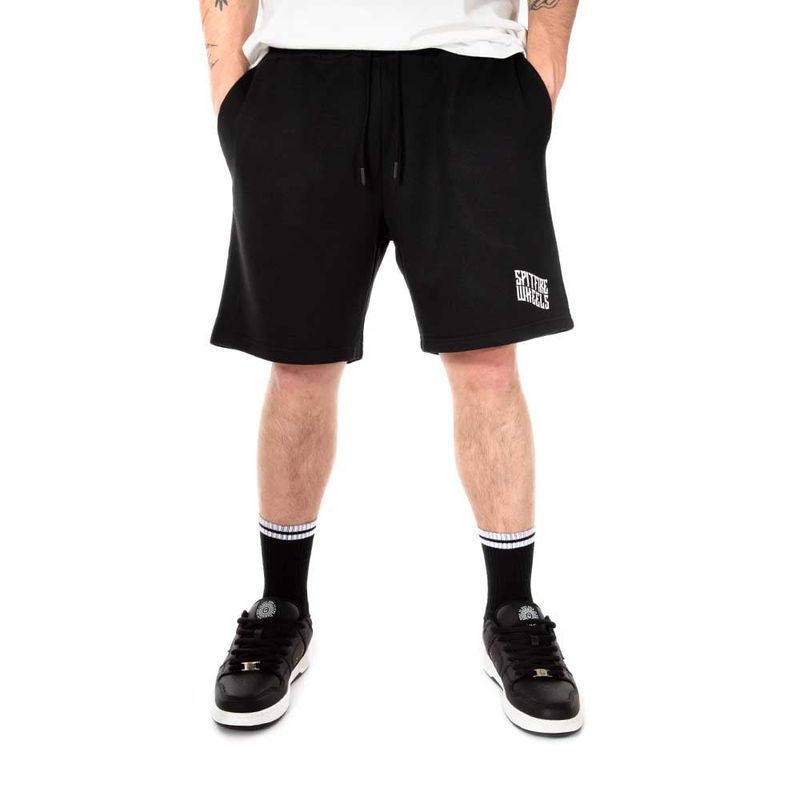 SPITFIRE - Short Buzo Hombre Wheels Negro Spitfire