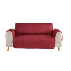 GENERICO - Cubre Sofa de 2 cuerpos con ligas Sujetadoras y ANTI-DERRAME