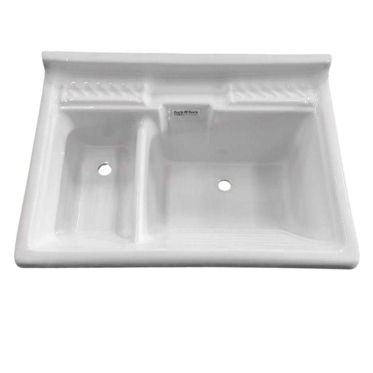 BUCK Y BUCK - Lavarropas Doble 80x60x33 Metacrilato