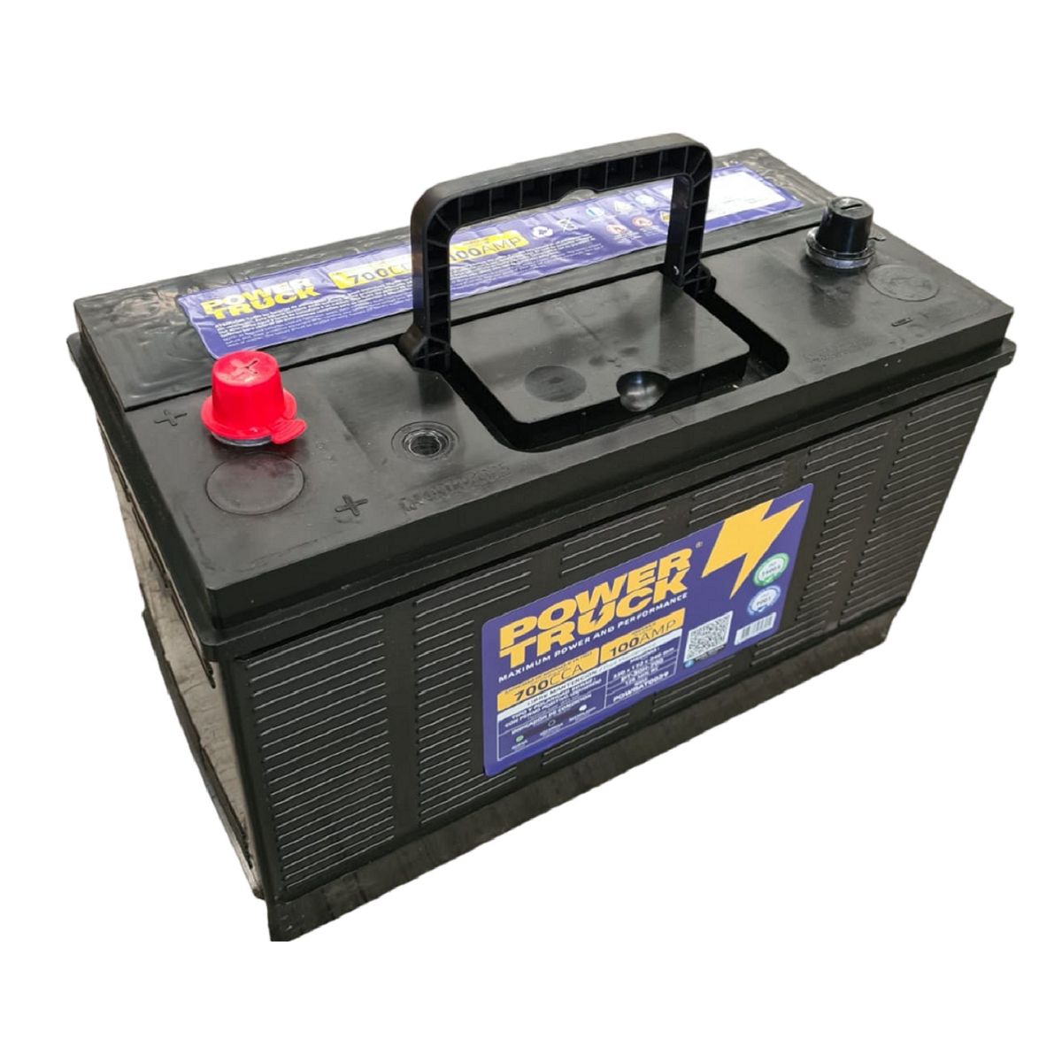 POWER TRUCK - BATERIA 100 AMP 700 CCA BORNE ESTANDAR