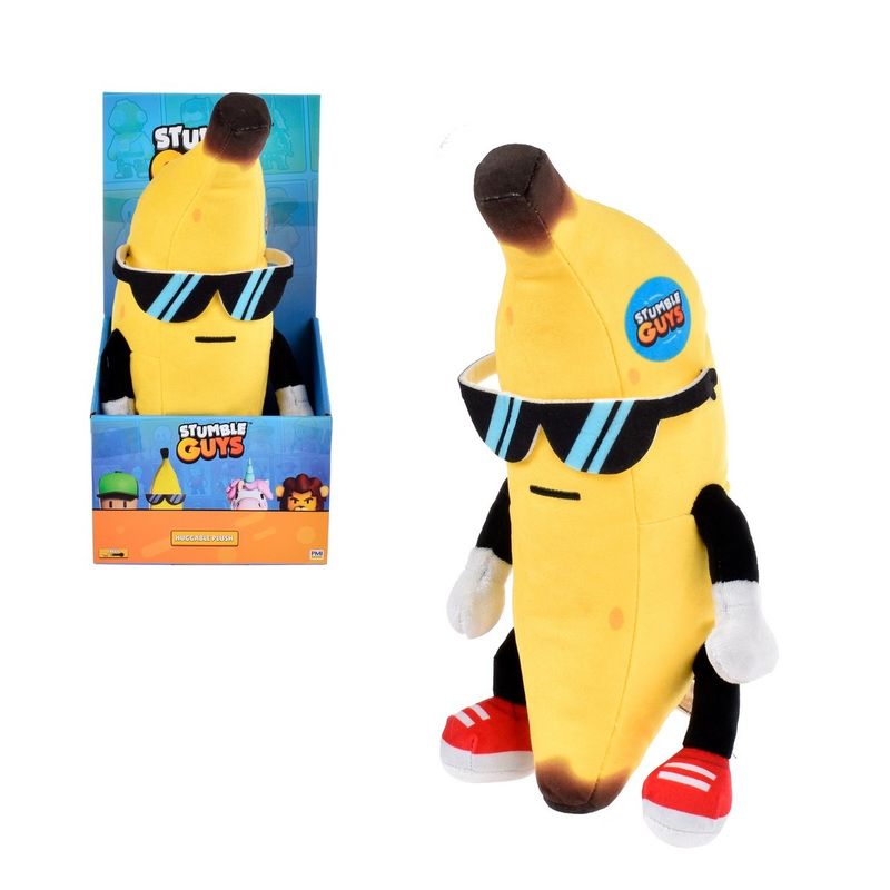 ANSALDO - PELUCHE 30 CMS STUMBLE GUYS - BANANA GUY