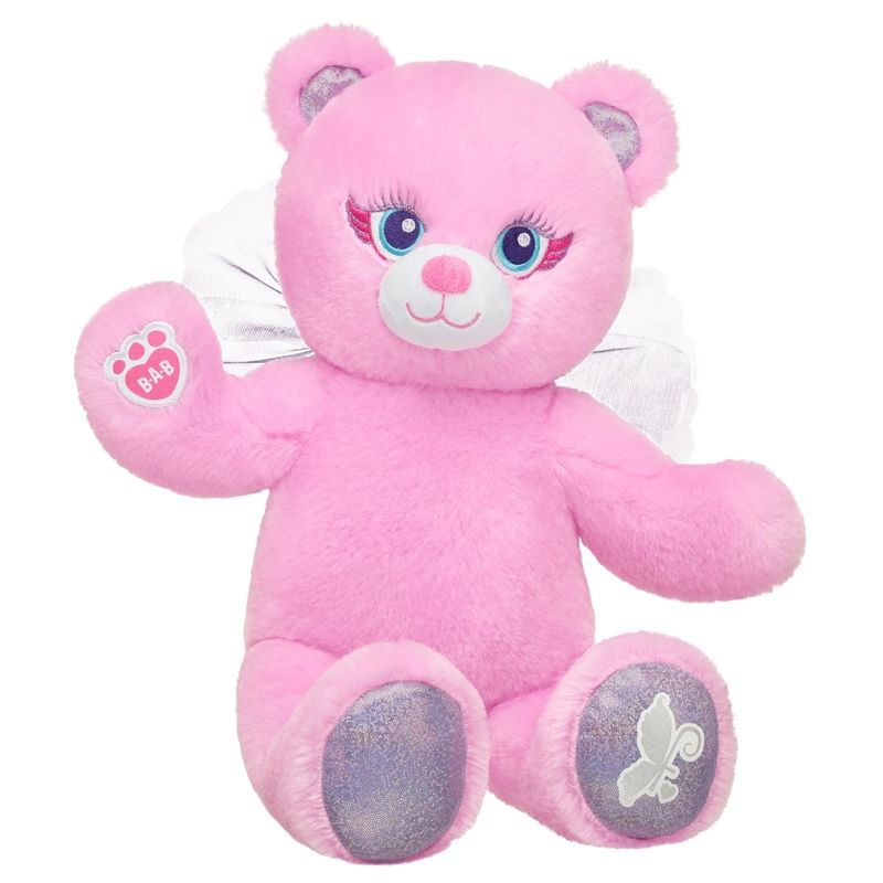 BUILD A BEAR - Peluche Oso Rosa Hadas Fairy Friends 2 Build-A-Bear