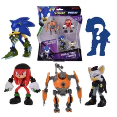 SONIC - Pack 5 Figuras De 7 Cms - Pack-2 Eggforcer