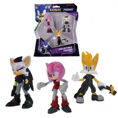 SONIC - Pack 3 Figuras De 7 Cms - Pack-3 Emy