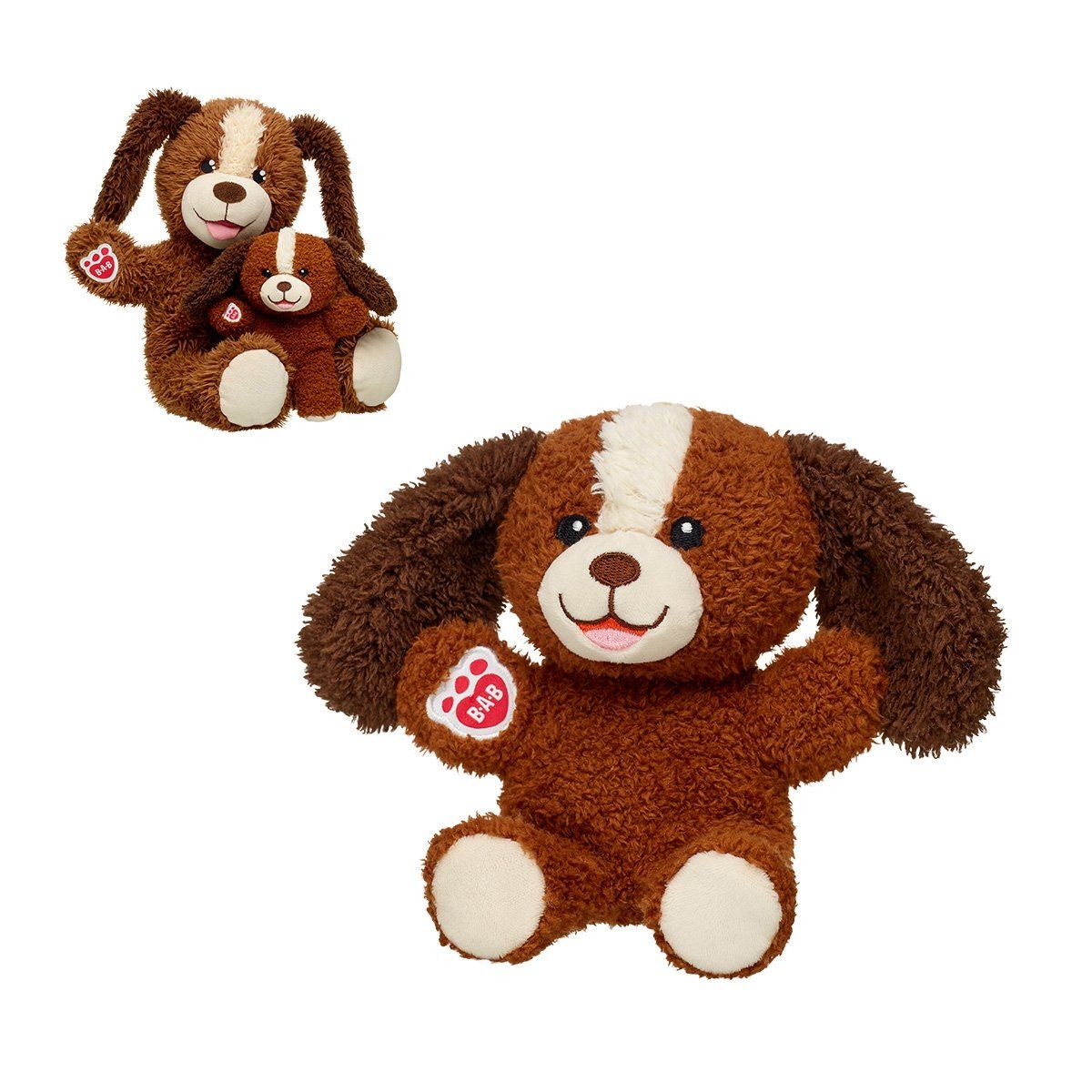 BUILD A BEAR - Mini peluche Build a Bear Bean Playful Pup