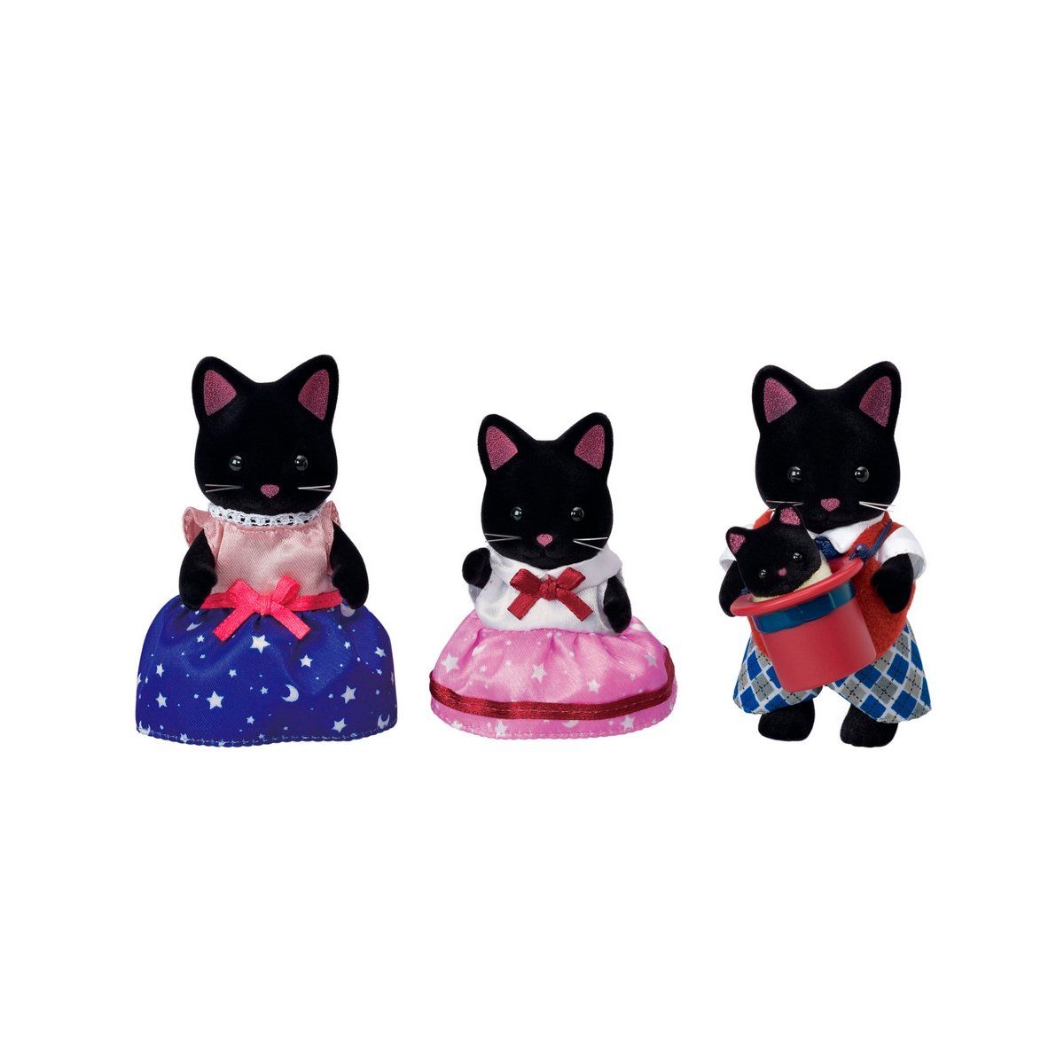 SYLVANIAN FAMILIES - Playset figuras Sylvanian Families Gatos Medianoche