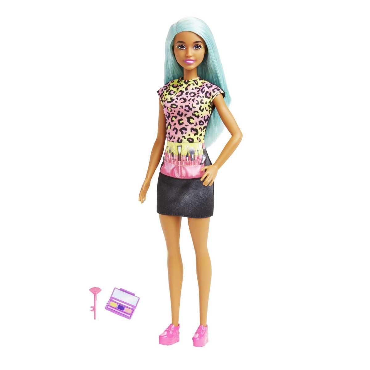 BARBIE - Muñeca Barbie profesional maquilladora con accesorios