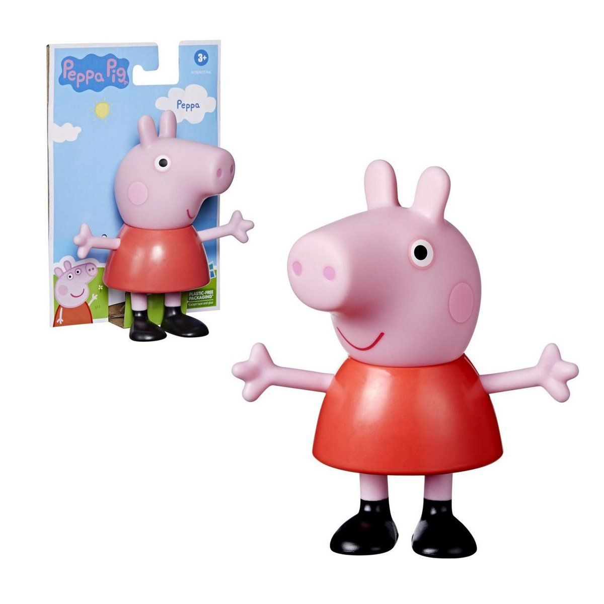 PEPPA PIG - Figura articulada Peppa Pig 12,5 cm aventuras