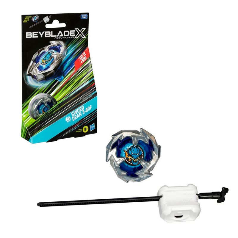 BEYBLADE - BEYBLADE X STARTER PACK TOP - SWORD DRAN ATTACK