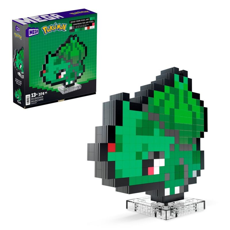 ANSALDO - MEGA POKÉMON BULBASAUR PÍXEL