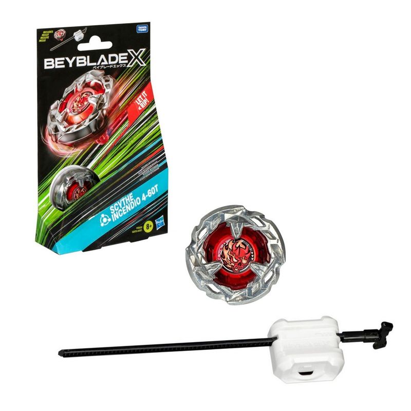 BEYBLADE - BEYBLADE X STARTER PACK TOP - SCYTHE INCENDIO BALANCE