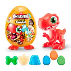 SMASHERS - HUEVO DINOSAURIO PARA EXCAVAR JUNIOR ZURU - RAPTOR