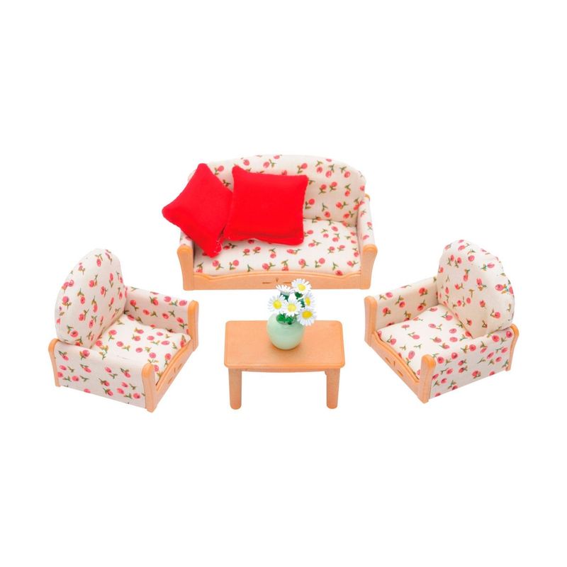 SYLVANIAN FAMILIES - SET DE SOFA Y SILLONES SYLVANIAN FAMILIES