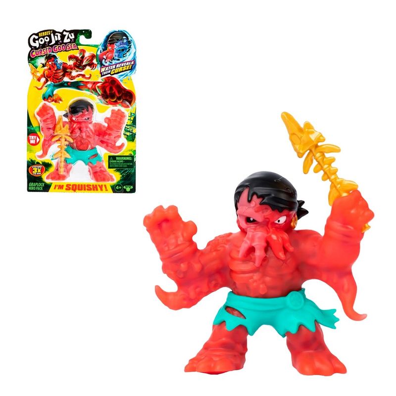 MARVEL - HEROE DE GOO JIT ZU CURSED GOO SEA - GRAPLOCK HERO PACK