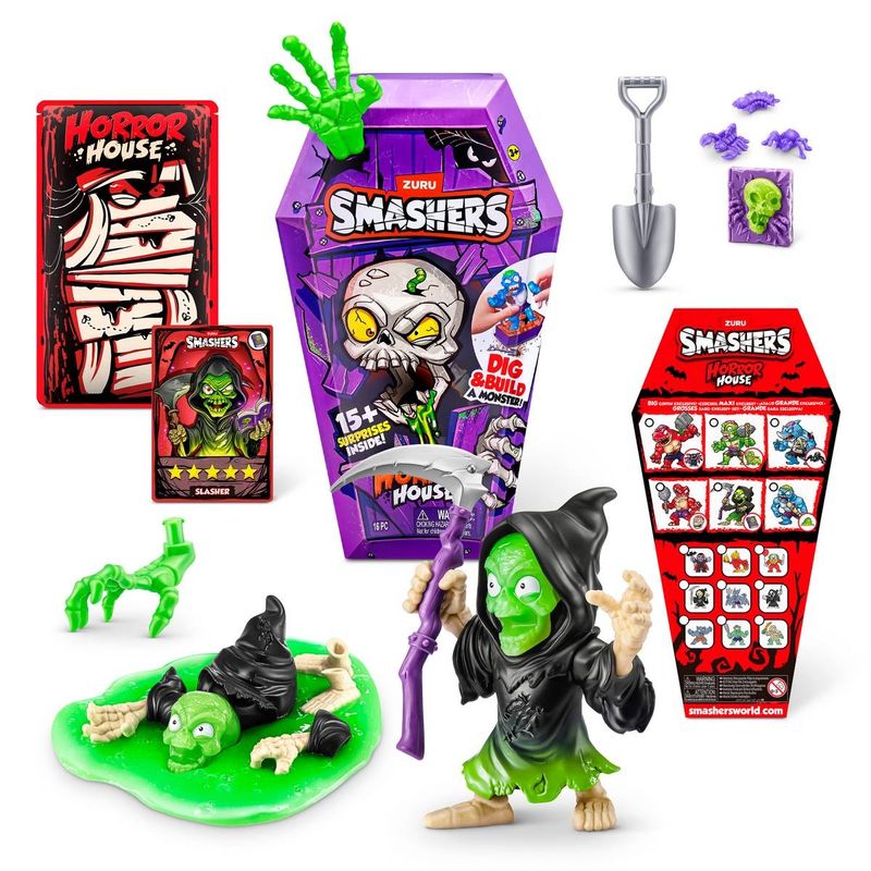 SMASHERS - CASA DEL TERROR SMASHERS DE ZURU - VERDE