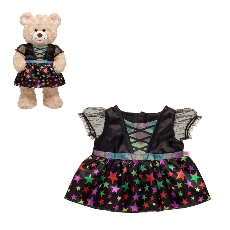 BUILD A BEAR - VESTIDO BRUJA NEON HALLOWEEN BUILD-A-BEAR