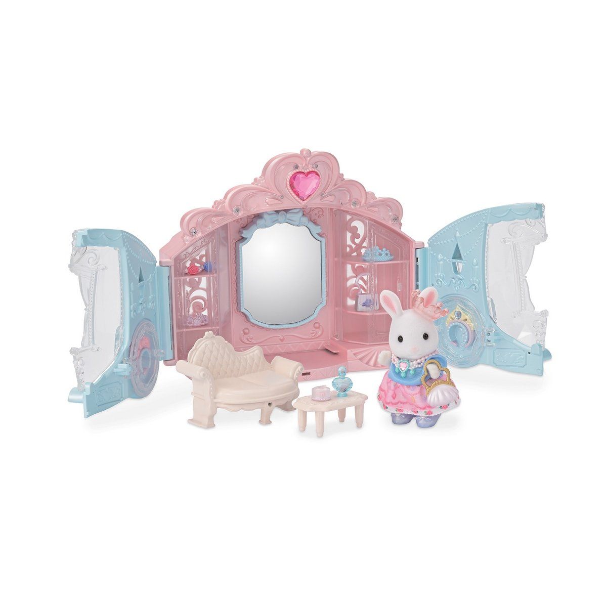 SYLVANIAN FAMILIES - Vestidor Sylvanian Families Maisie Conejo de Nieve